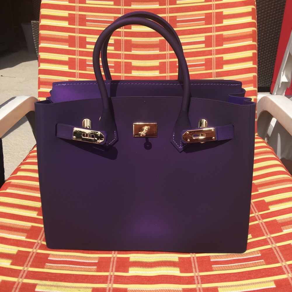 Elegant Purple jelly  Bag